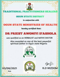 The best powerful spiritual herbalist in Nigeria+2348117855171