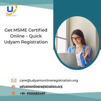 Get MSME Certified Online – Quick Udyam Registration