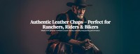 Leather Chaps For Sale, Motorcycle Chaps, Cowboy Chap - USA