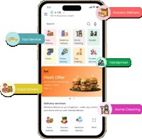 Gojek Clone Script | On-Demand Multi Service App - App Clone