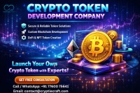 Launch Faster with a Leading Crypto Token Development Company-Cryptiecraft