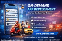 Best On-Demand App Development Company- Craitrix