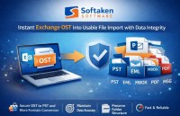 Softaken Software – Instant Exchange OST Into Usable File Import with Data Integrity