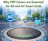 Fibrotech FRP Manhole Cover for Smart Infrastructure